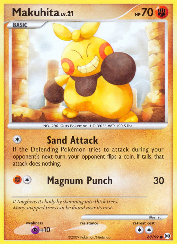 Makuhita (68/99) [Platinum: Arceus] | GnG Games