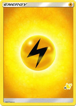 Lightning Energy (Pikachu Stamp #35) [Battle Academy 2020] | GnG Games