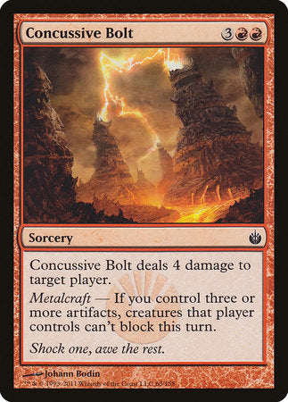 Concussive Bolt [Mirrodin Besieged] | GnG Games