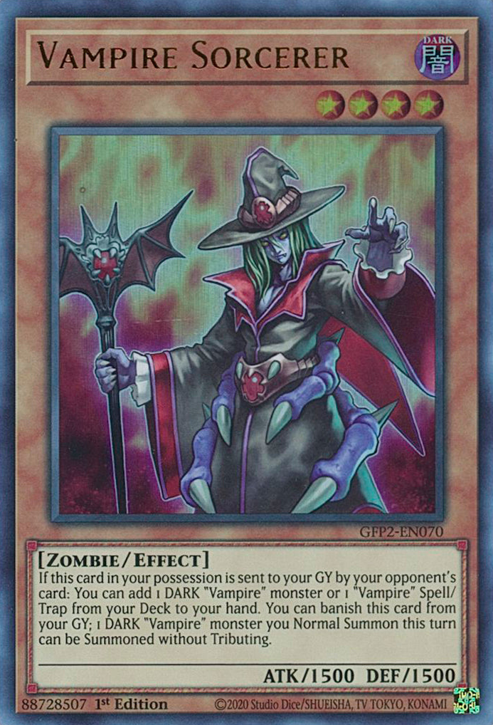 Vampire Sorcerer [GFP2-EN070] Ultra Rare | GnG Games