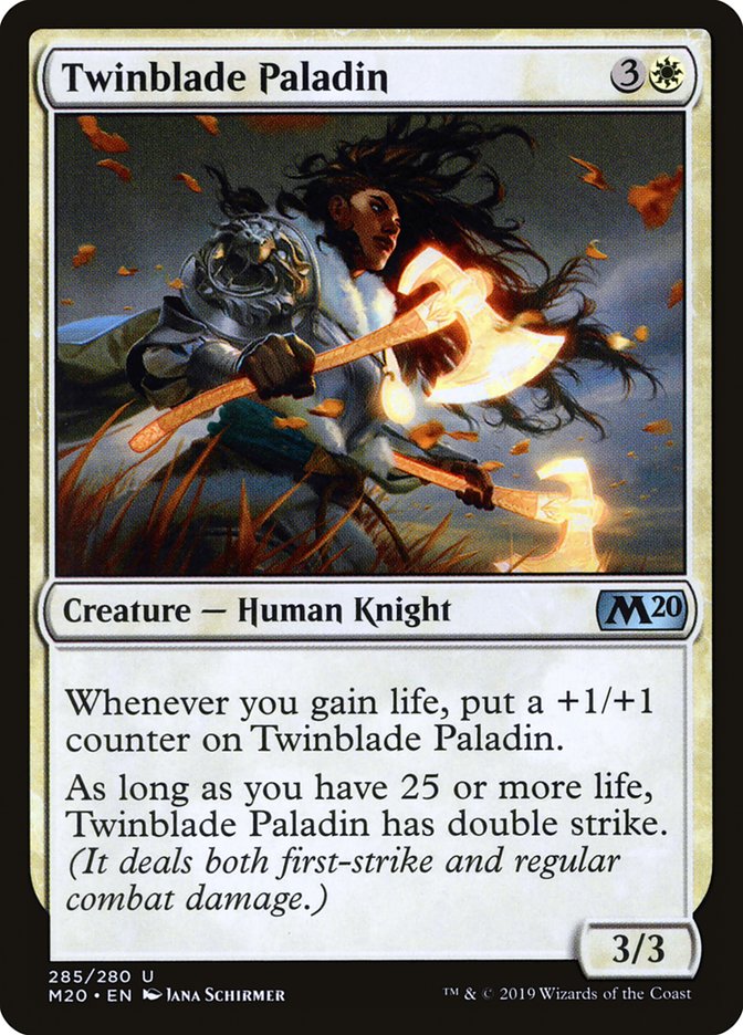 Twinblade Paladin [Core Set 2020] | GnG Games