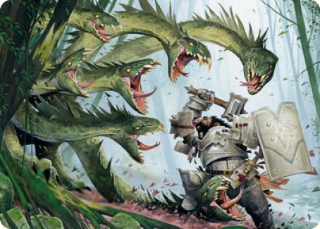 Lair of the Hydra Art Card [Dungeons & Dragons: Adventures in the Forgotten Realms Art Series] | GnG Games