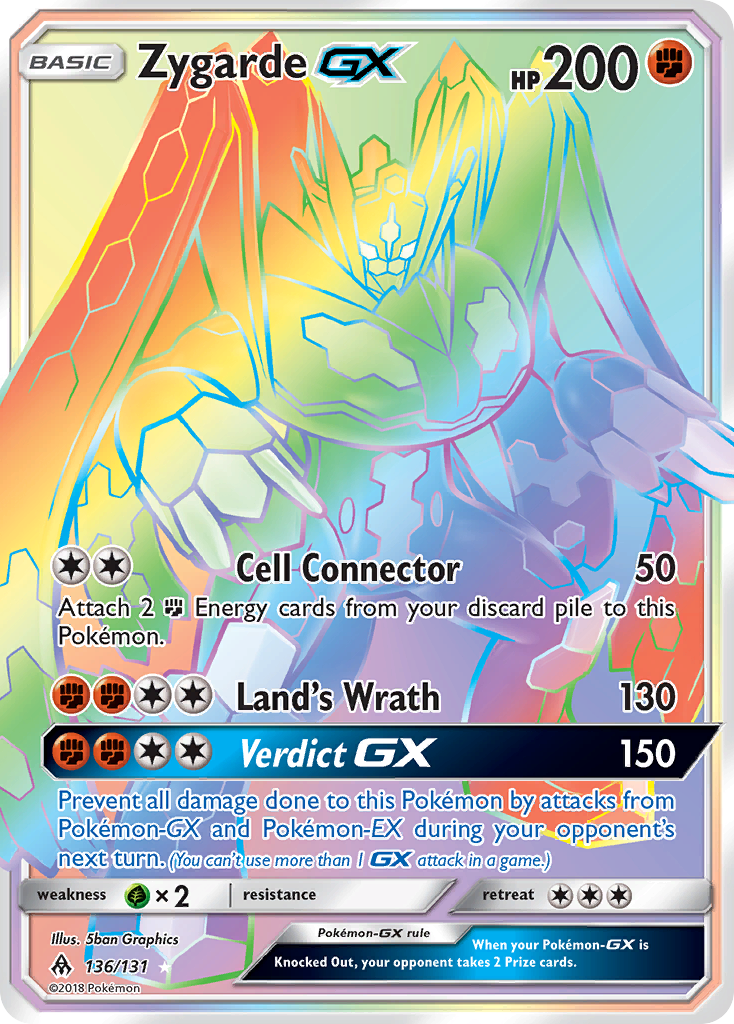 Zygarde GX (136/131) [Sun & Moon: Forbidden Light] | GnG Games