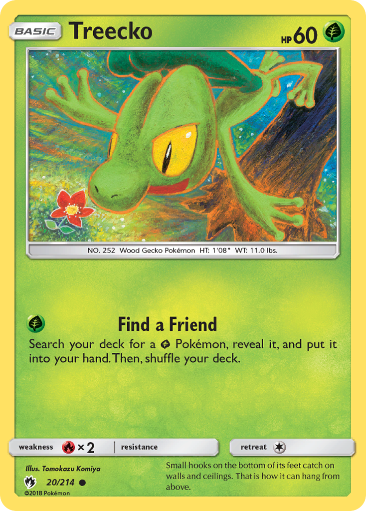 Treecko (20/214) [Sun & Moon: Lost Thunder] | GnG Games