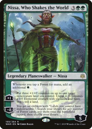 Nissa, Who Shakes the World [War of the Spark Promos] | GnG Games