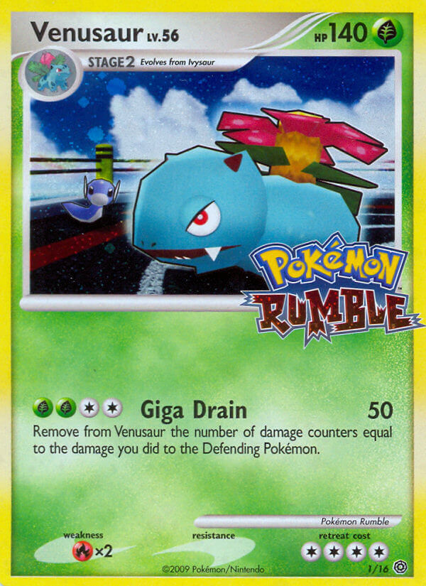 Venusaur (1/16) [Pokémon Rumble] | GnG Games