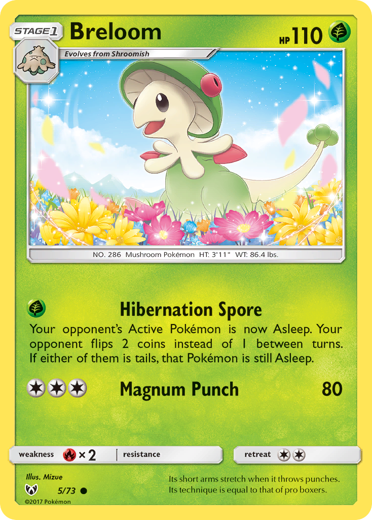 Breloom (5/73) [Sun & Moon: Shining Legends] | GnG Games