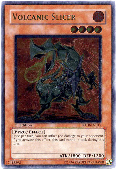 Volcanic Slicer (UTR) [FOTB-EN012] Ultimate Rare | GnG Games