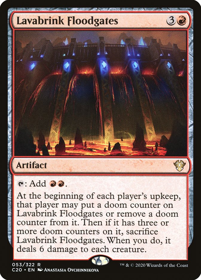 Lavabrink Floodgates [Commander 2020] | GnG Games