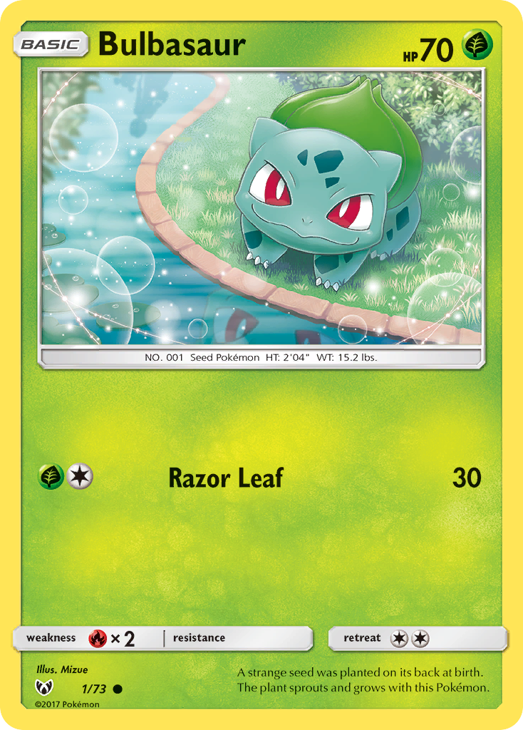 Bulbasaur (1/73) [Sun & Moon: Shining Legends] | GnG Games