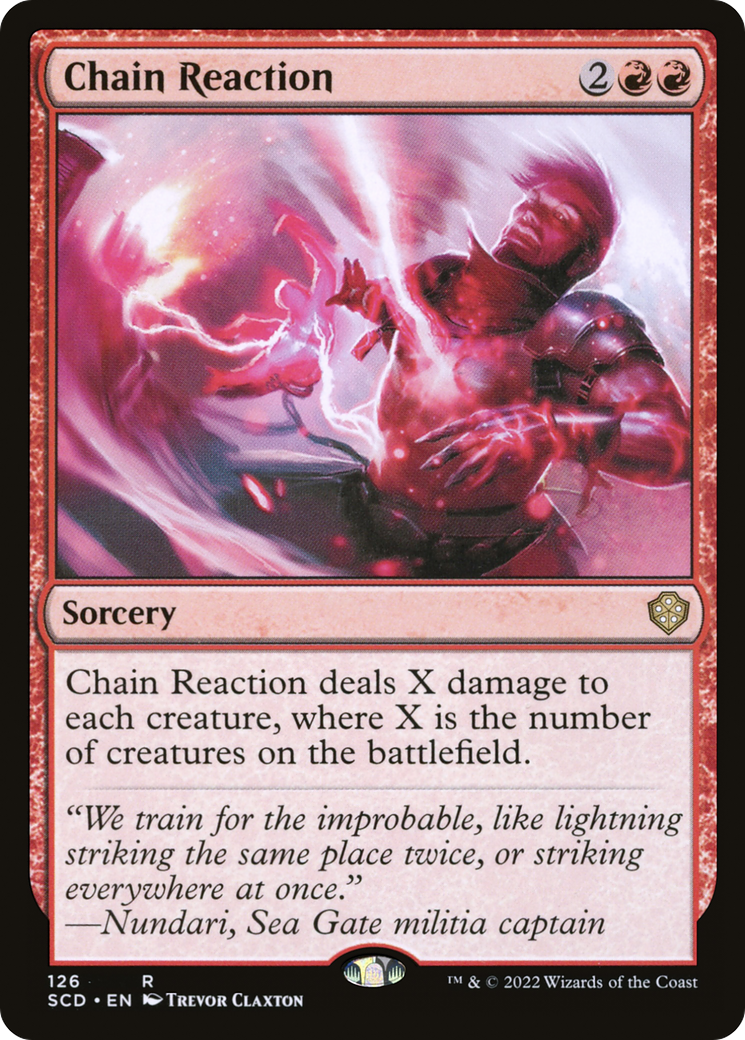Chain Reaction [Starter Commander Decks] | GnG Games