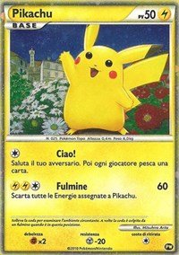 Pikachu (PW2) (Italian) [Pikachu World Collection Promos] | GnG Games