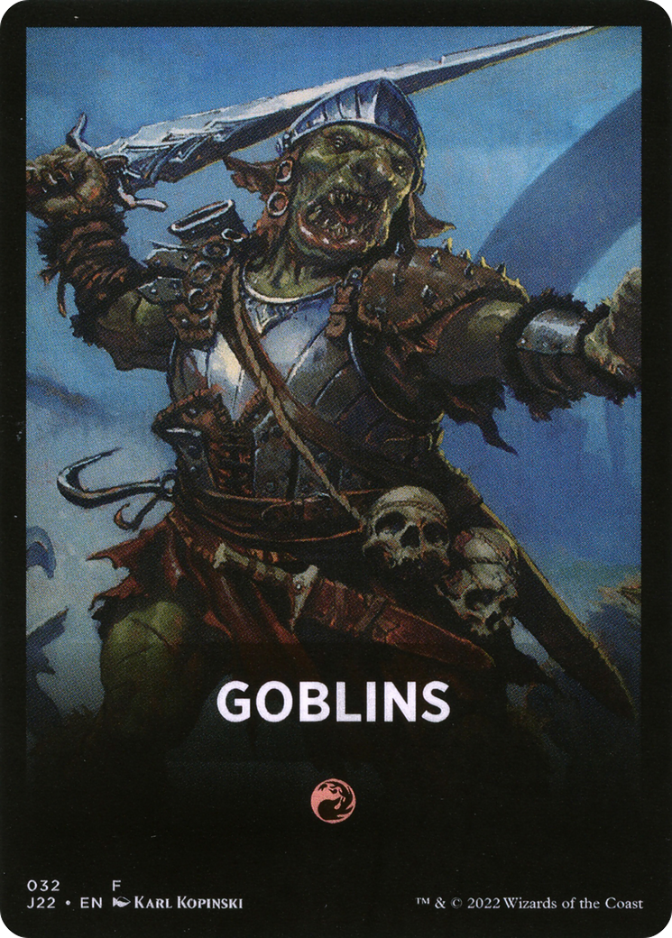 Goblins Theme Card [Jumpstart 2022 Front Cards] | GnG Games