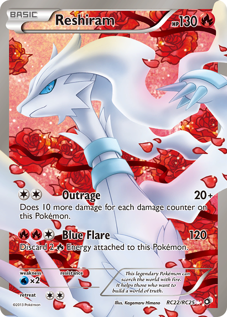 Reshiram (RC22/RC25) [Black & White: Legendary Treasures] | GnG Games