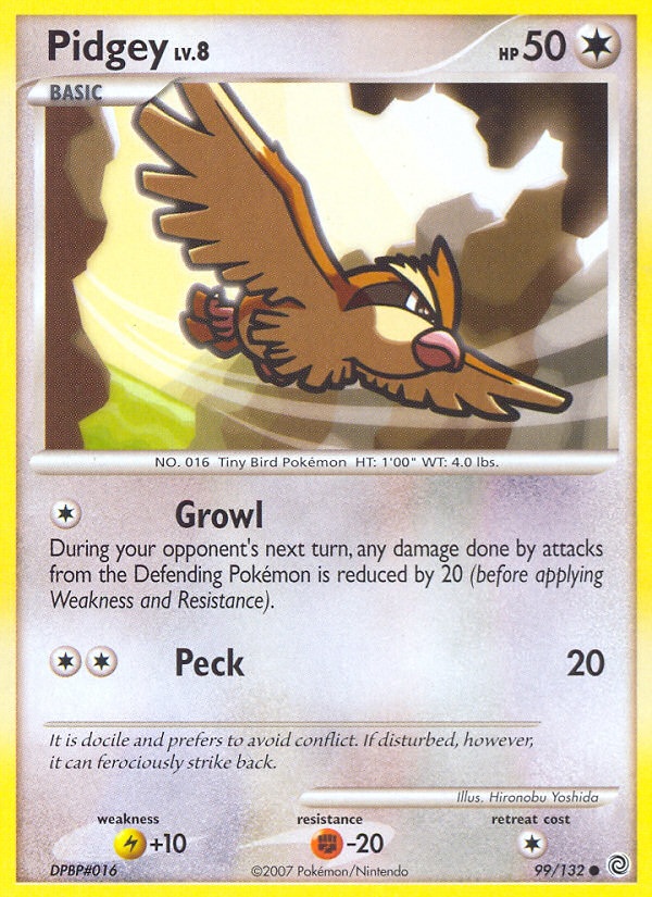 Pidgey (99/132) [Diamond & Pearl: Secret Wonders] | GnG Games