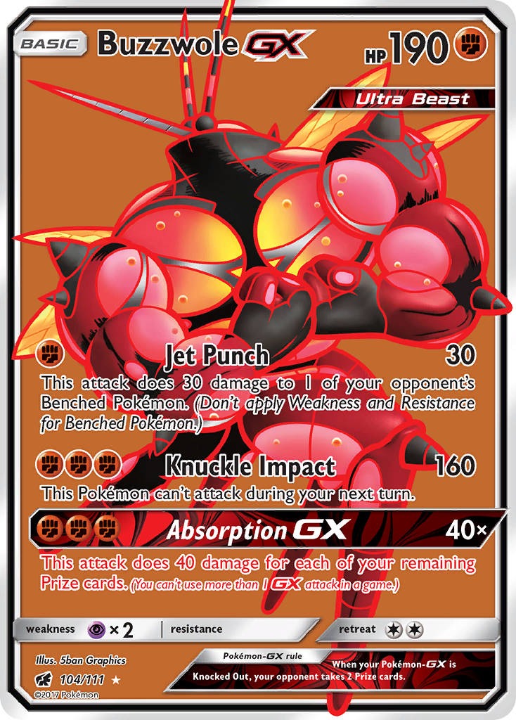 Buzzwole GX (104/111) [Sun & Moon: Crimson Invasion] | GnG Games