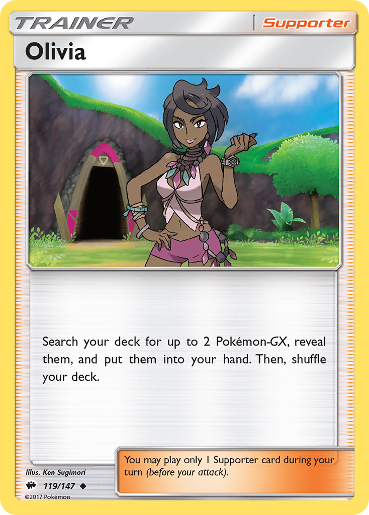 Olivia (119/147) [Sun & Moon: Burning Shadows] | GnG Games