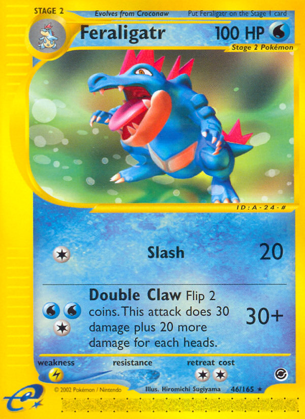 Feraligatr (46/165) [Expedition: Base Set] | GnG Games