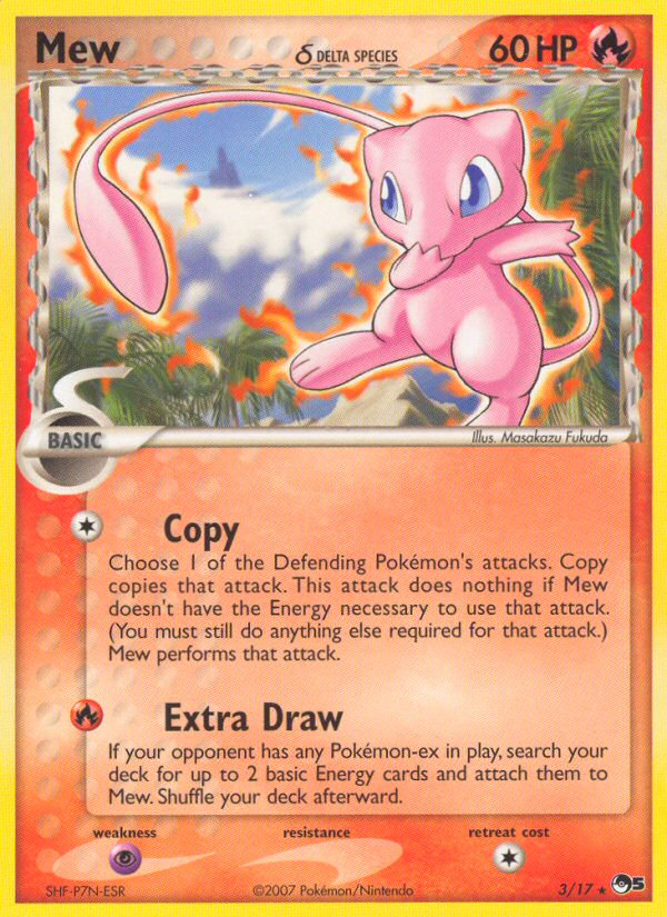 Mew (3/17) (Delta Species) [POP Series 5] | GnG Games