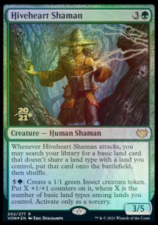 Hiveheart Shaman [Innistrad: Crimson Vow Prerelease Promos] | GnG Games