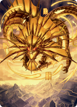 Ao, the Dawn Sky 2 Art Card [Kamigawa: Neon Dynasty Art Series] | GnG Games