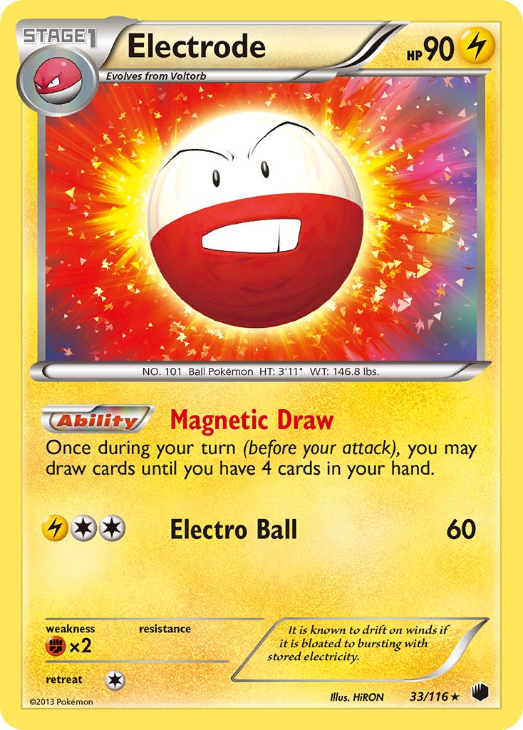 Electrode (33/116) (Theme Deck Exclusive) [Black & White: Plasma Freeze] | GnG Games