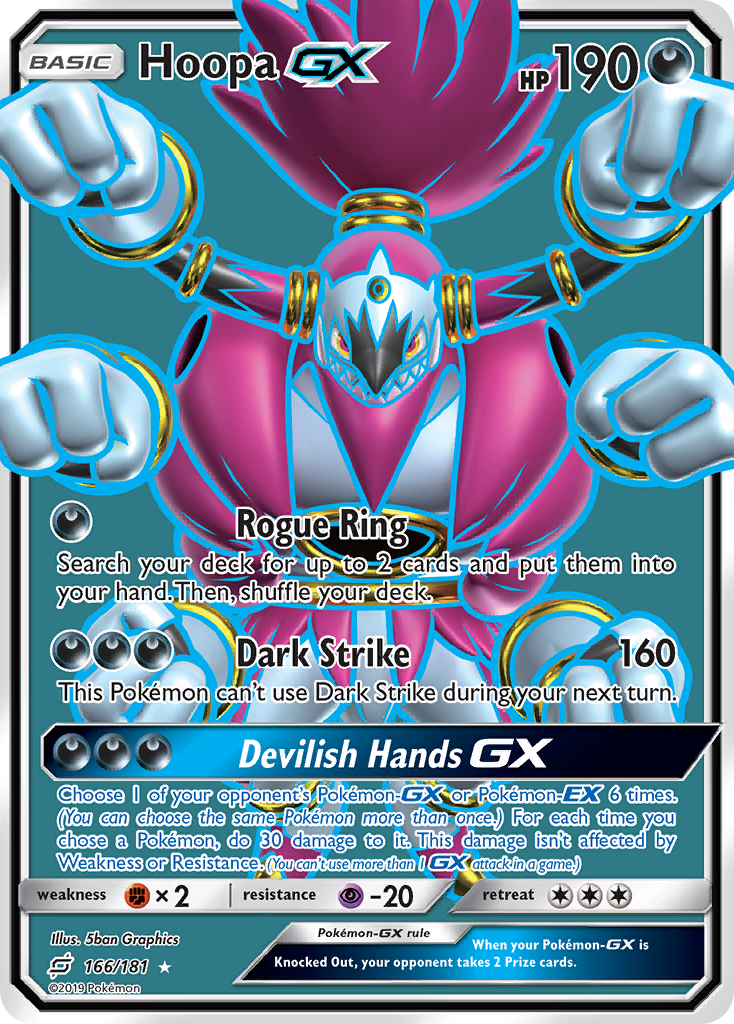 Hoopa GX (166/181) [Sun & Moon: Team Up] | GnG Games