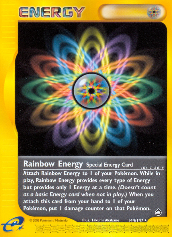 Rainbow Energy (144/147) [Aquapolis] | GnG Games