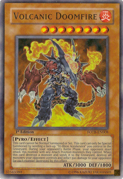 Volcanic Doomfire [FOTB-EN008] Ultra Rare | GnG Games