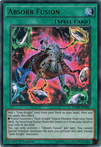 Absorb Fusion [CORE-EN092] Ultra Rare | GnG Games