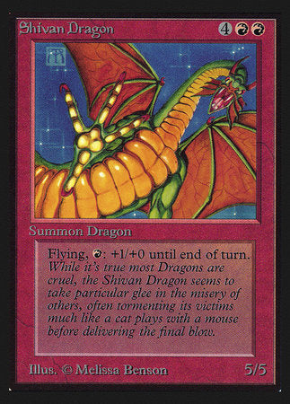 Shivan Dragon (IE) [Intl. Collectors’ Edition] | GnG Games