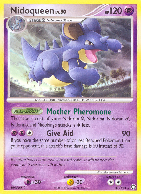 Nidoqueen (31/123) [Diamond & Pearl: Mysterious Treasures] | GnG Games