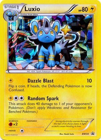 Luxio (BW34) (Cracked Ice Holo) [Black & White: Black Star Promos] | GnG Games