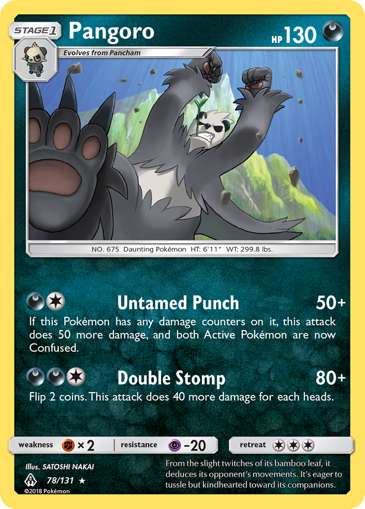 Pangoro (78/131) [Sun & Moon: Forbidden Light] | GnG Games