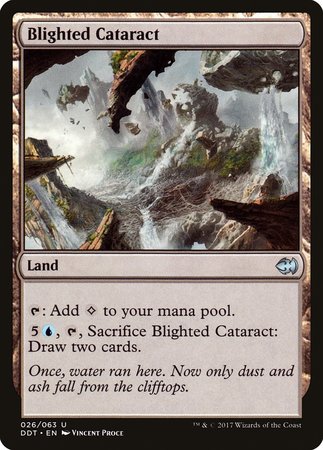 Blighted Cataract [Duel Decks: Merfolk vs. Goblins] | GnG Games