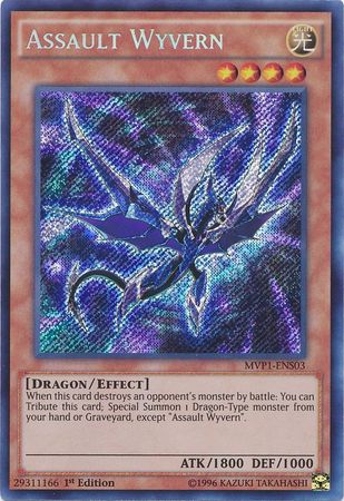 Assault Wyvern [MVP1-ENS03] Secret Rare | GnG Games