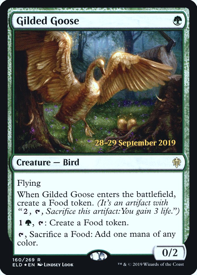 Gilded Goose  [Throne of Eldraine Prerelease Promos] | GnG Games