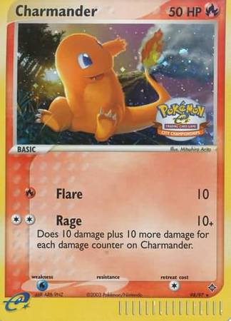 Charmander (98/97) (City Championship Promo) [EX: Dragon] | GnG Games