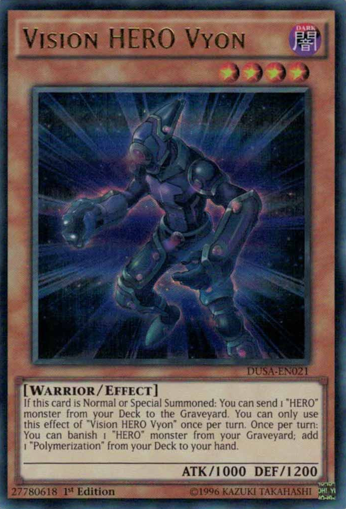 Vision HERO Vyon [DUSA-EN021] Ultra Rare | GnG Games