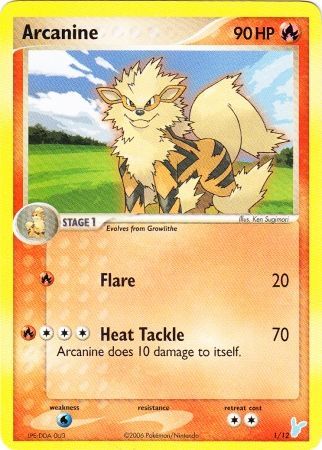 Arcanine (1/12) [EX: Trainer Kit 2 - Minun] | GnG Games