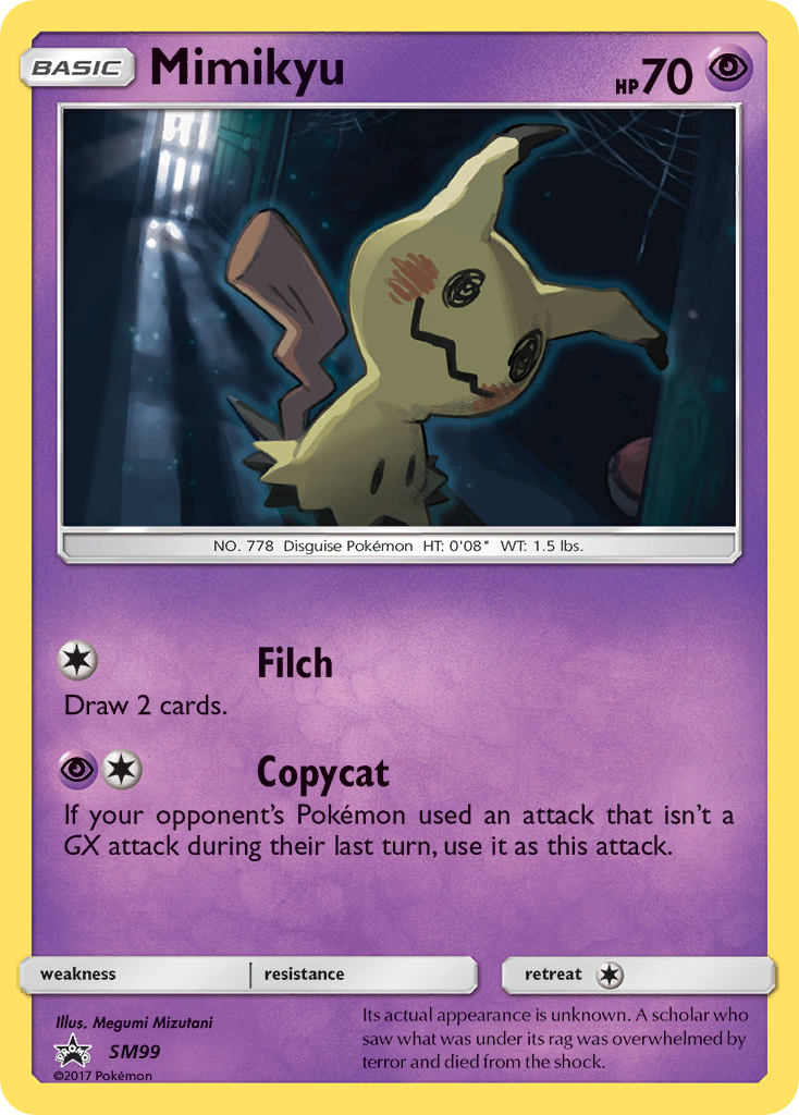 Mimikyu (SM99) [Sun & Moon: Black Star Promos] | GnG Games