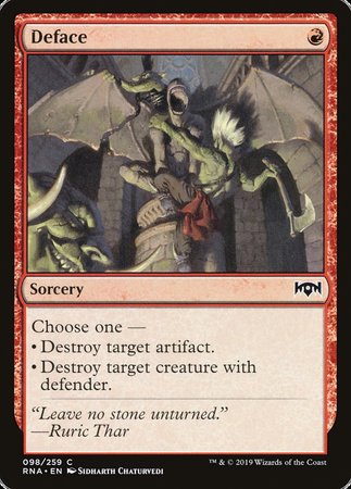 Deface [Ravnica Allegiance] | GnG Games