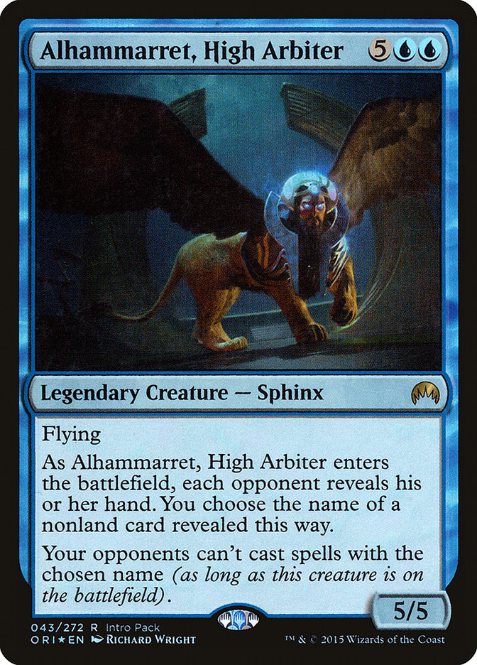 Alhammarret, High Arbiter [Magic Origins Promos] | GnG Games