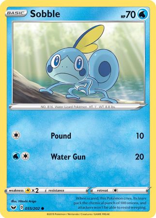 Sobble (055/202) (Premium Collection) [Sword & Shield: Base Set] | GnG Games