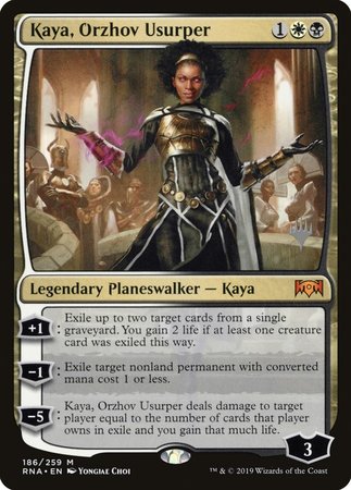 Kaya, Orzhov Usurper [Ravnica Allegiance Promos] | GnG Games