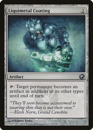 Liquimetal Coating [Scars of Mirrodin] | GnG Games