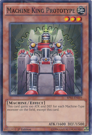 Machine King Prototype (Shatterfoil) [BP03-EN019] Rare | GnG Games