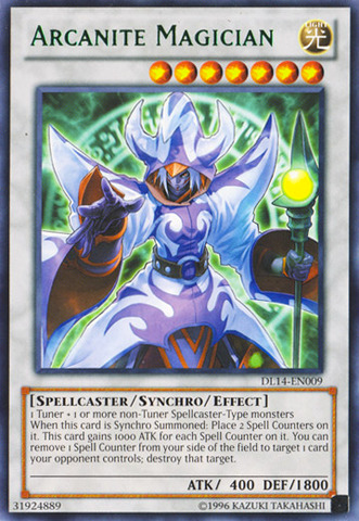 Arcanite Magician (Green) [DL14-EN009] Rare | GnG Games