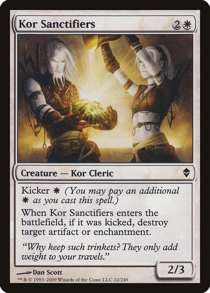 Kor Sanctifiers [Zendikar] | GnG Games