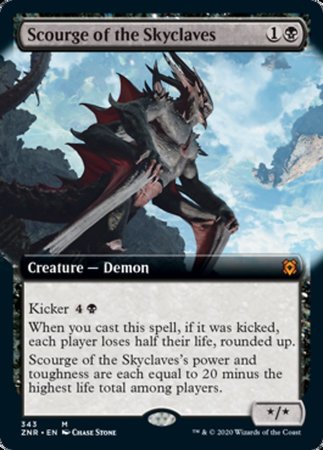 Scourge of the Skyclaves (Extended Art) [Zendikar Rising] | GnG Games